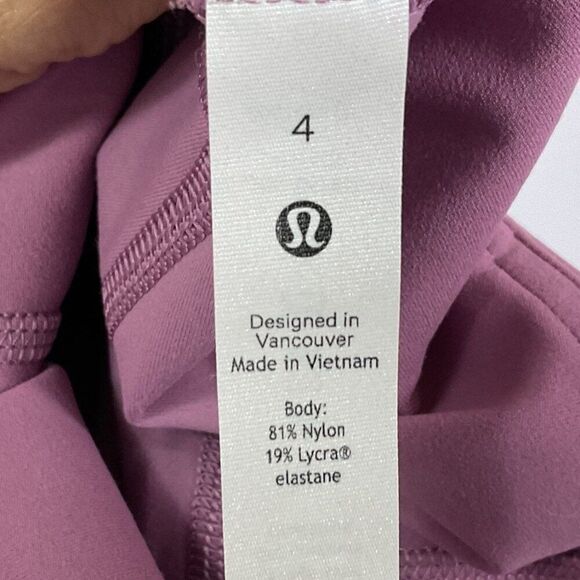 Lululemon Groove Super-High-Rise Flare Pant Nulu, size 4, Velvet Dust - Picture 7 of 13